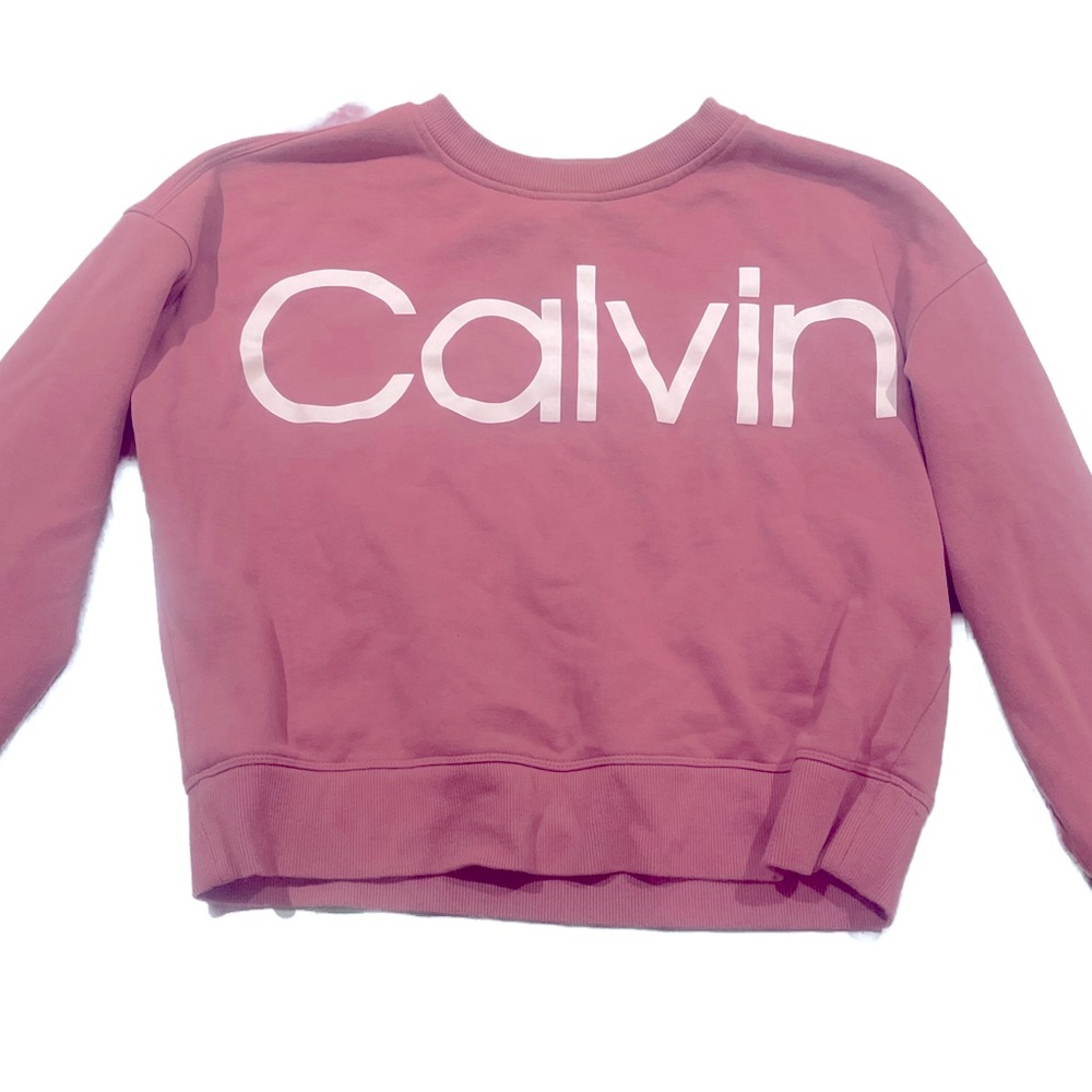 - Calvin Klein Performance Dusty Rose Pink Women’s Crewneck Sweatshirt Siz…